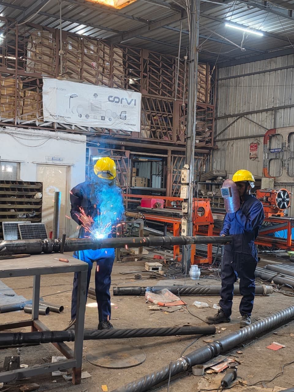 Pole fabrication