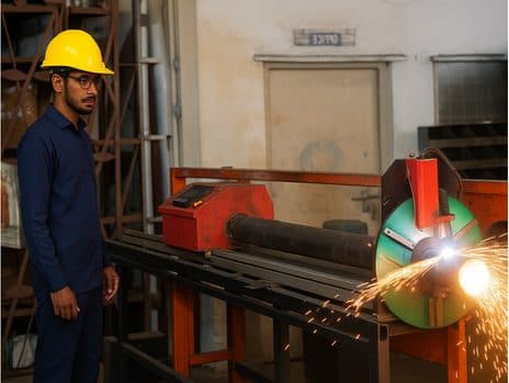 Plasma cutting